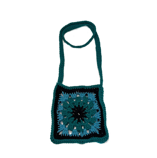 Shoulder crocheted bag